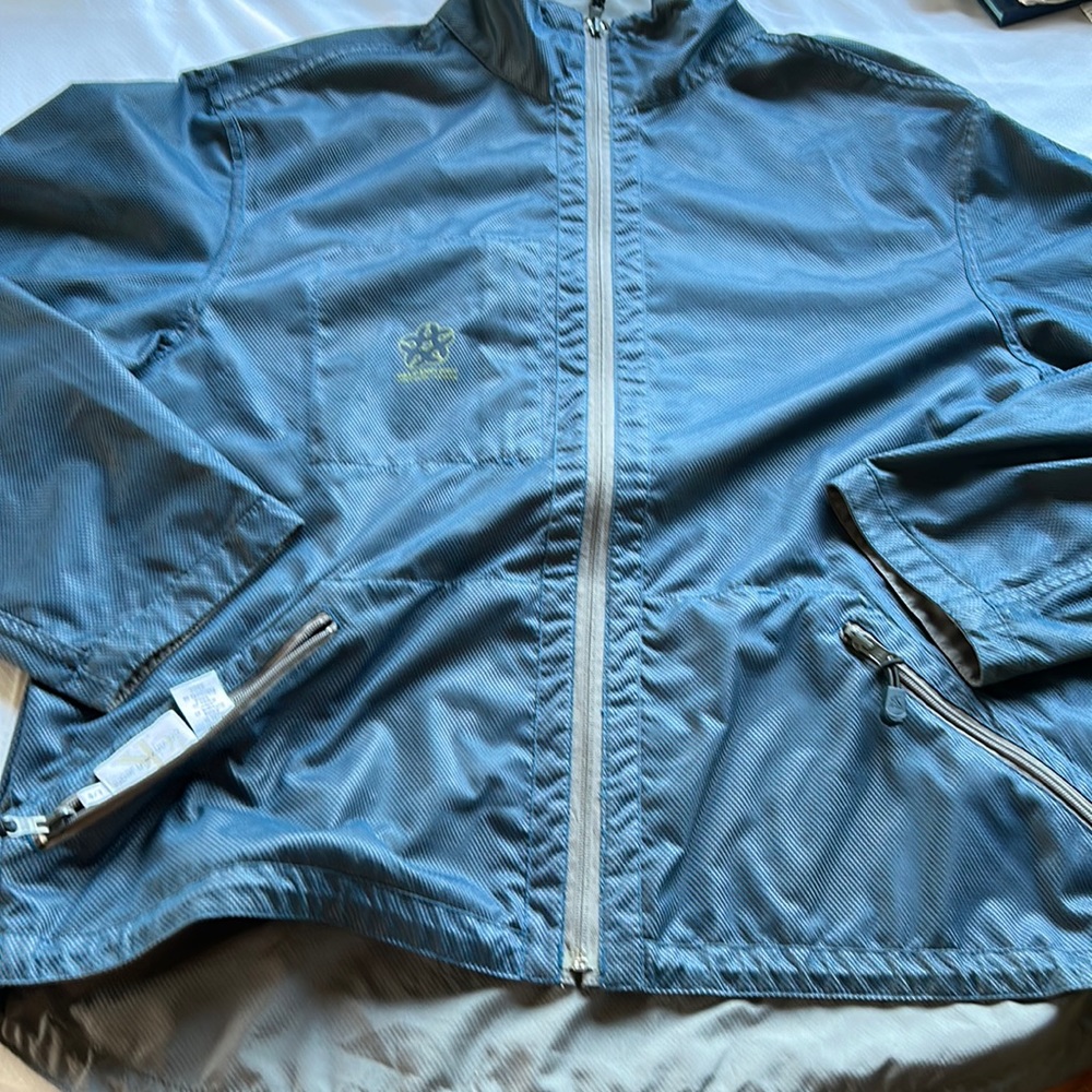 Vintage Calvin Klein Reversible Light Jacket 90’s Water Resistant Y2K Retro